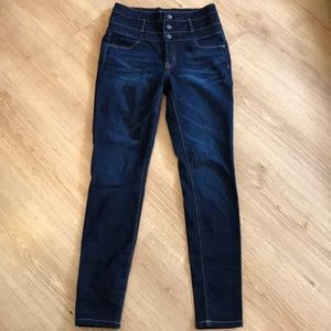 Charlotte Russe, high wasted jeans size 6